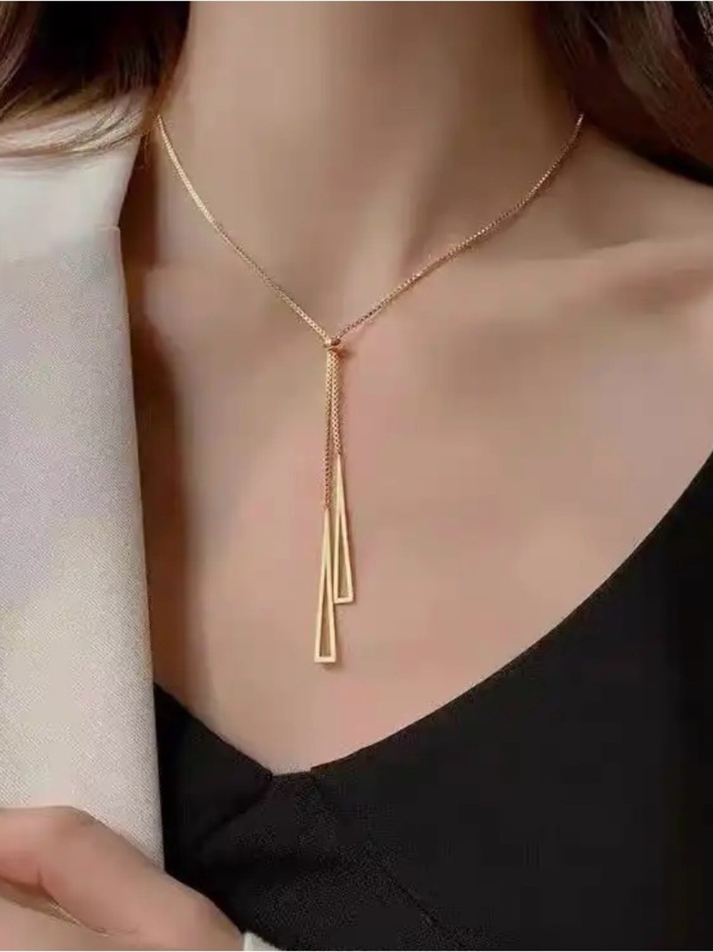 3/$30 NWT Sliding Adjustable Lariat Necklace